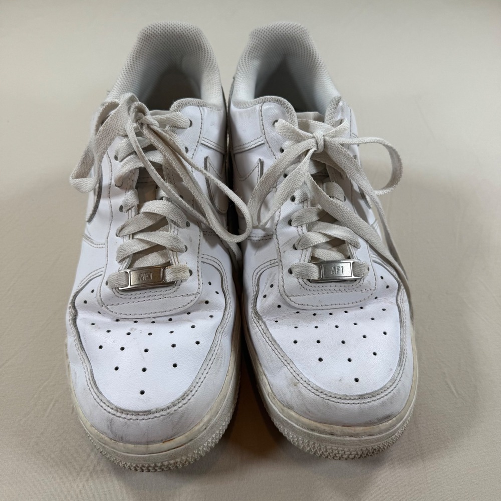 Nike Air Force 1 07 Low White Sneakers 315115-112 Womens 8.5